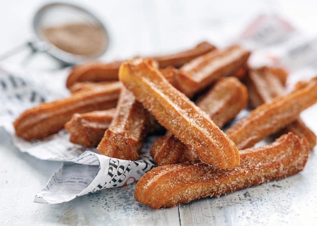 churros caseros receta fácil