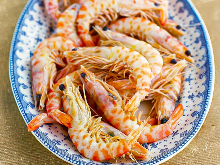 cocer langostinos receta