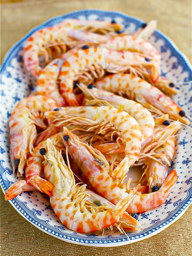como cocer langostinos