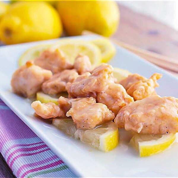 pollo al limon estilo chino receta