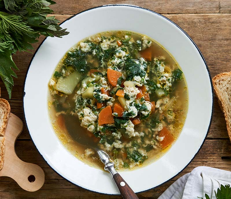Sopa con verduras
