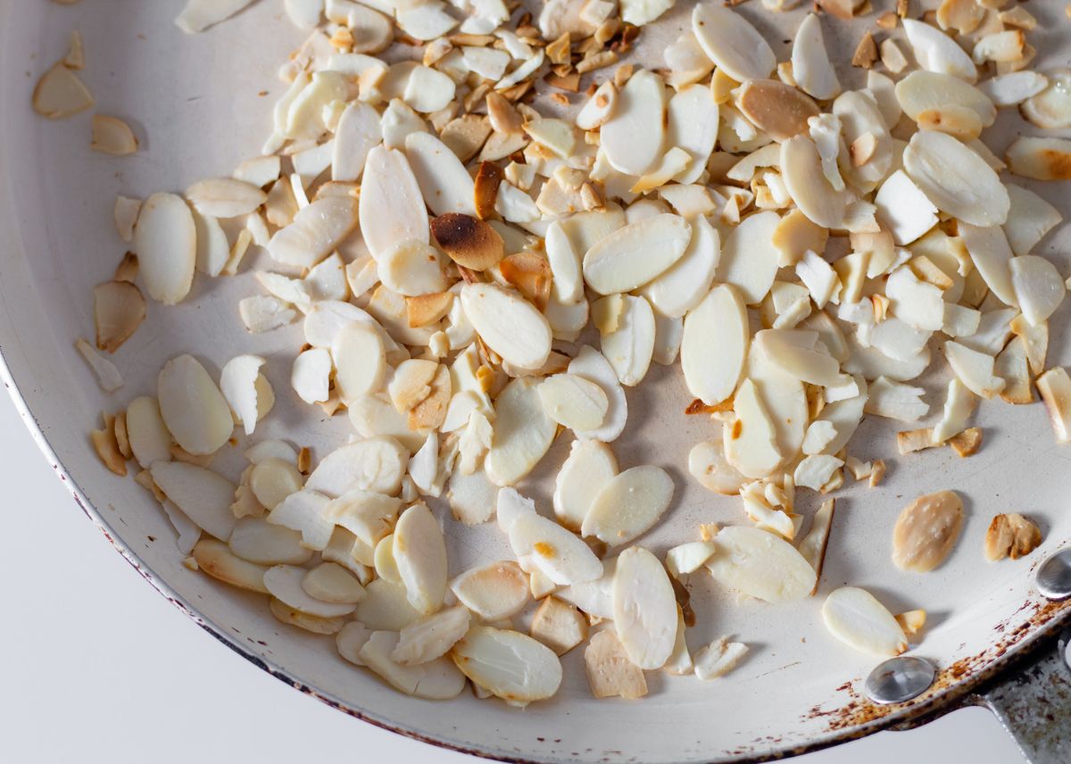 Almendras tostadas fileteadas