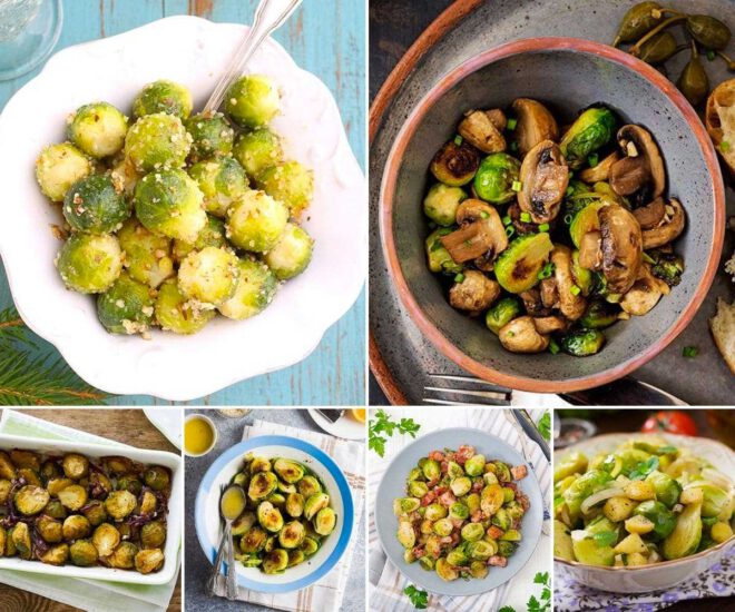 10 recetas con Coles de Bruselas (fáciles y sanas) PequeRecetas
