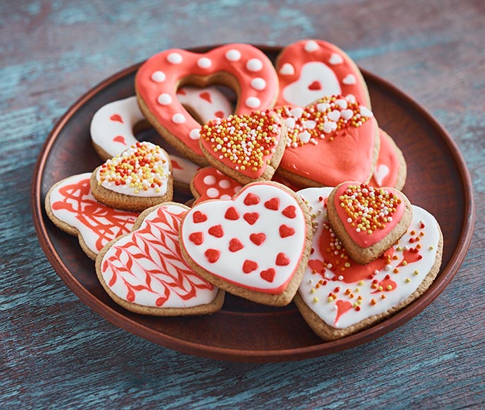 Galletas San Valentín (4 recetas de con corazón) - PequeRecetas