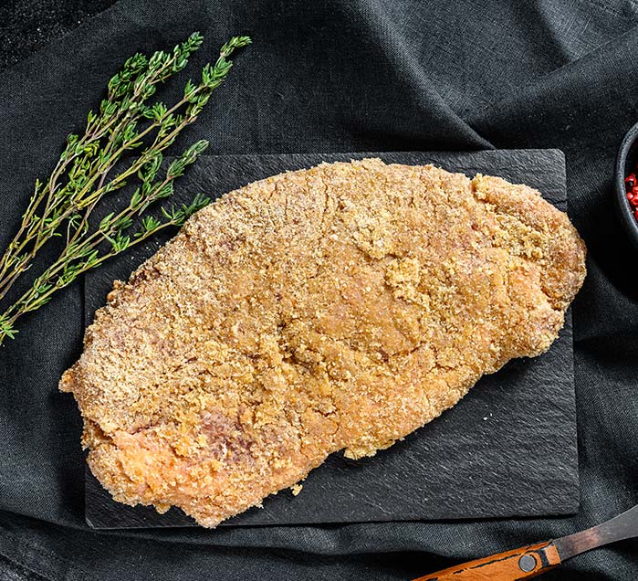 Cómo hacer escalope vienés