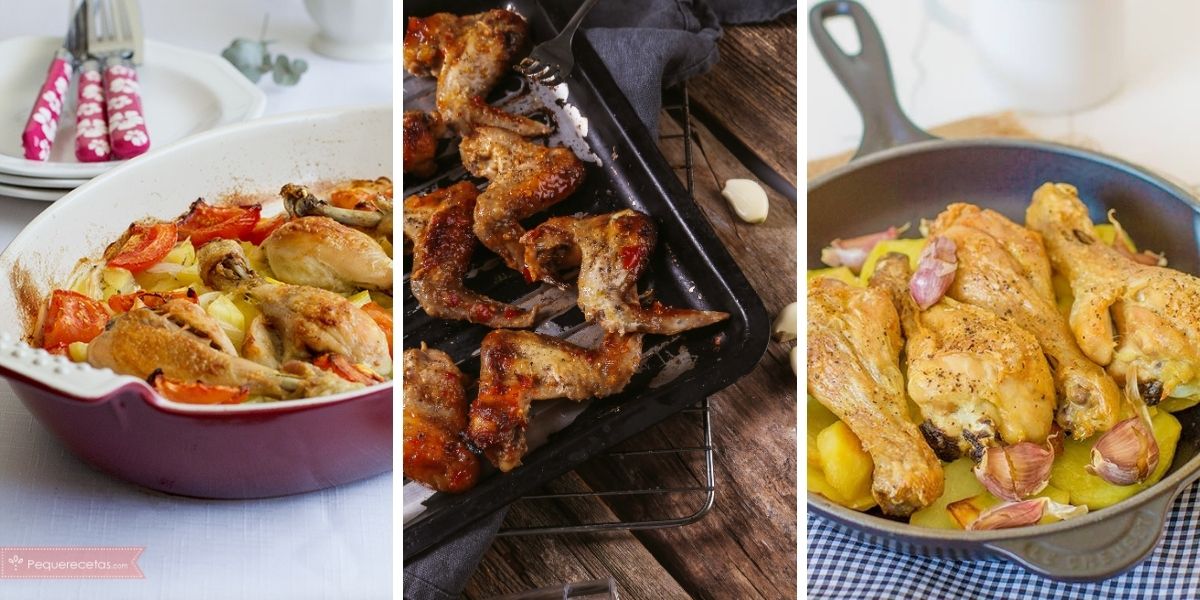 80 recetas con pollo FÁCILES para toda la familia | PequeRecetas