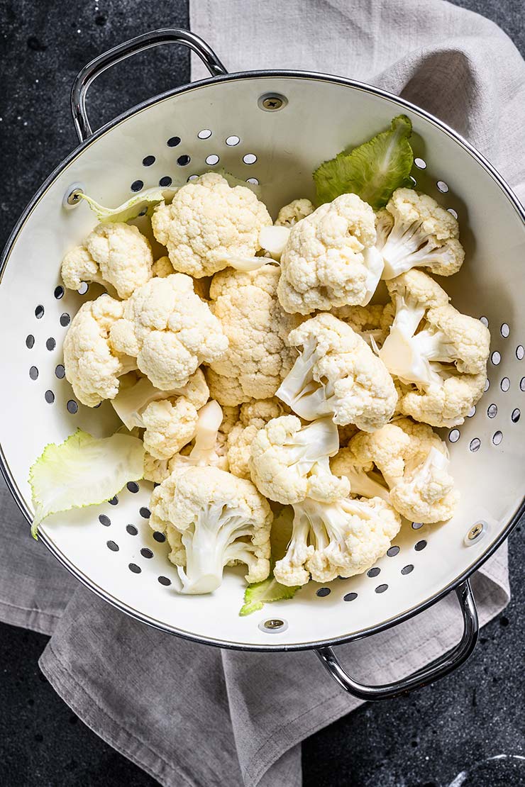 Tiempo cocción coliflor