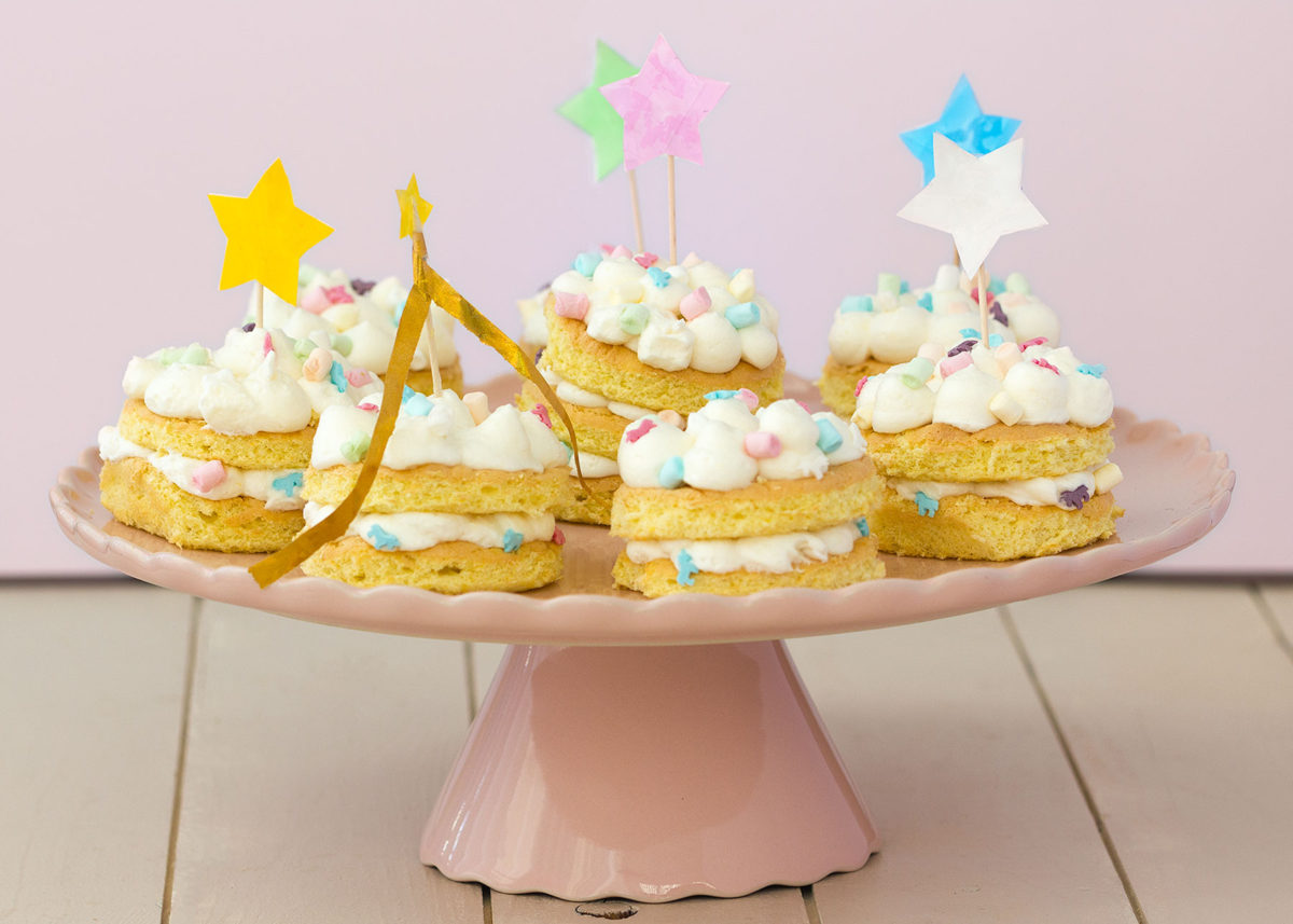 Mini Tartas rellenas de crema