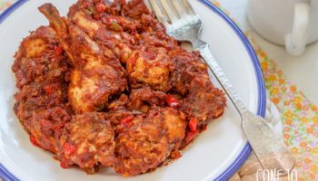 Stewed rabbit with tomato recipe