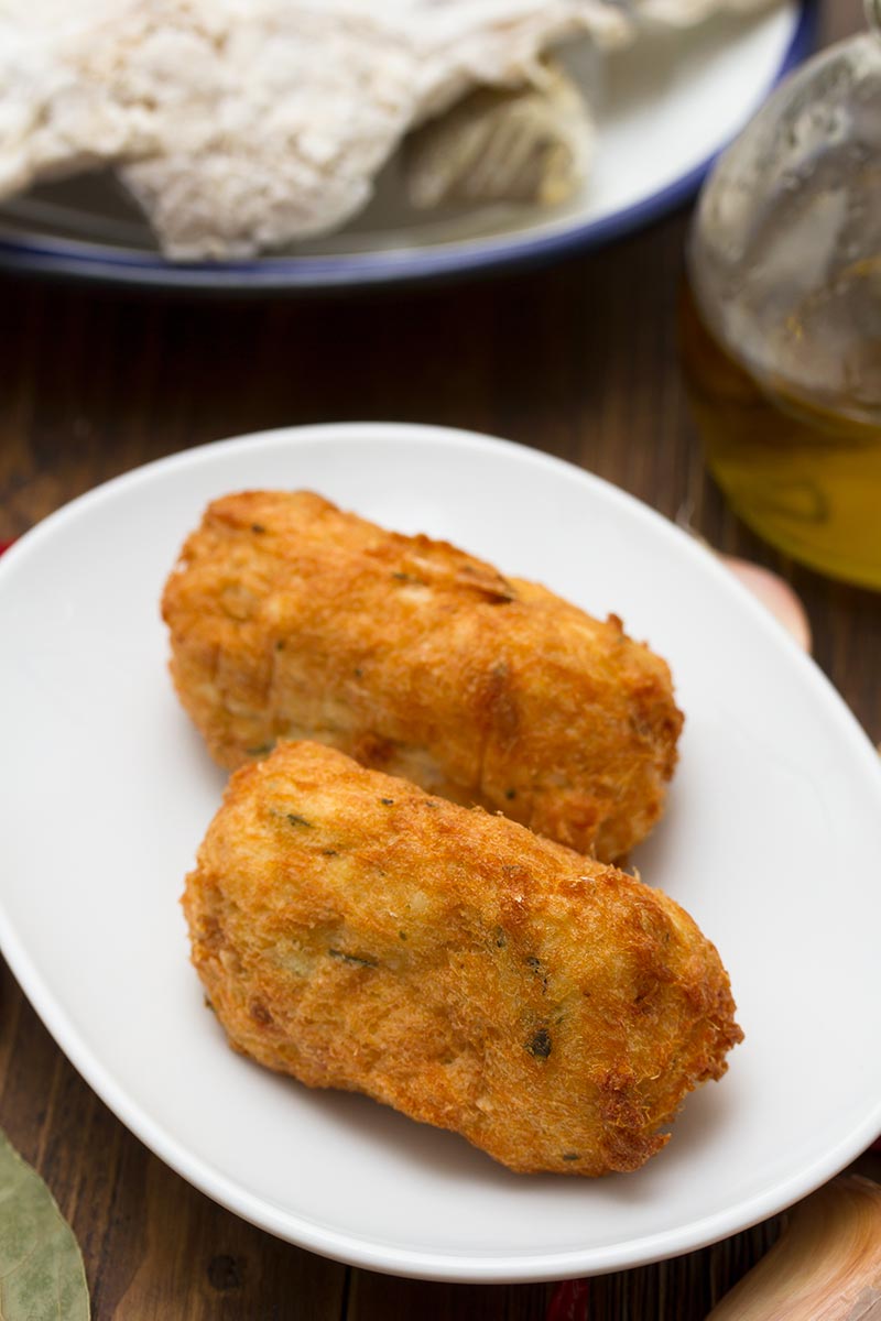 Bolinhos de bacalhau receta