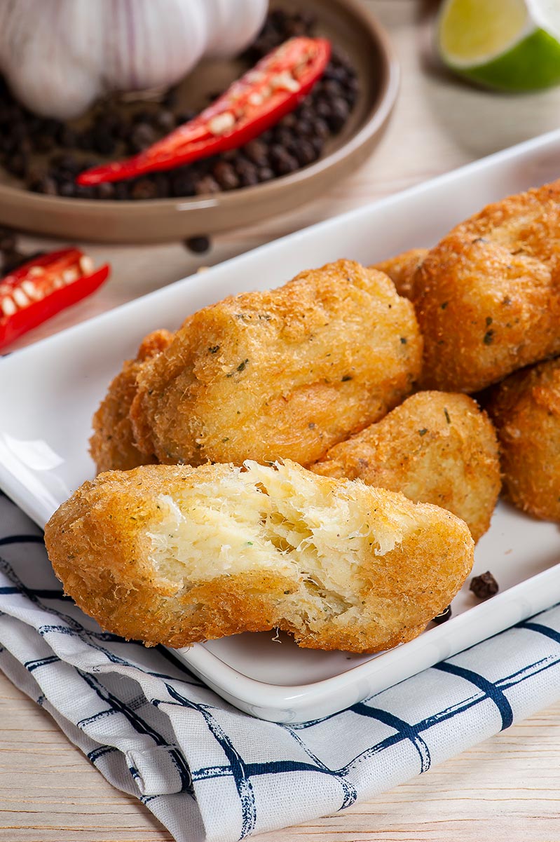 Cómo hacer croquetas de bacalao y patata