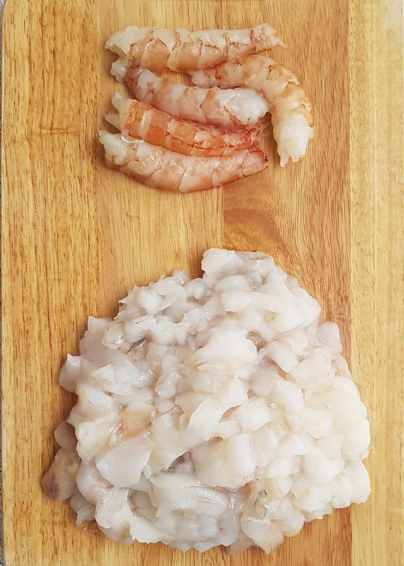 ingredientes albondigas rape