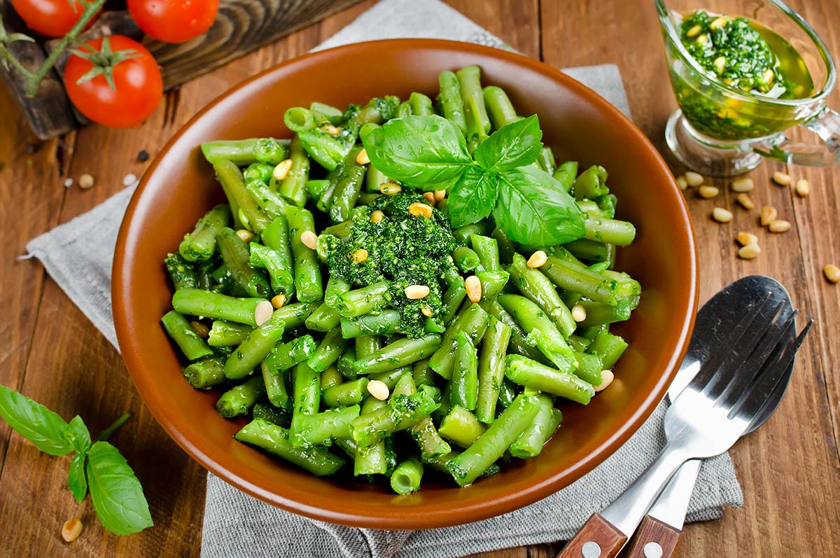 La judía verde como ingrediente, toda su información en El Cocinario