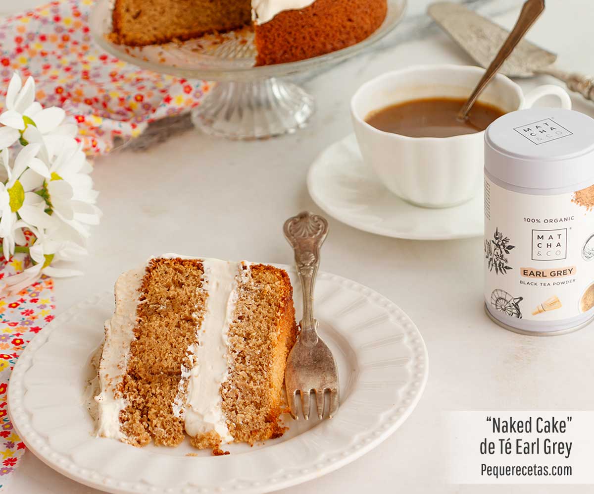 Naked Cake Con Té Earl Grey