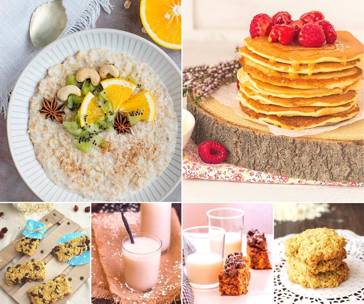 15 recetas de desayunos con AVENA para una dieta saludable - PequeRecetas