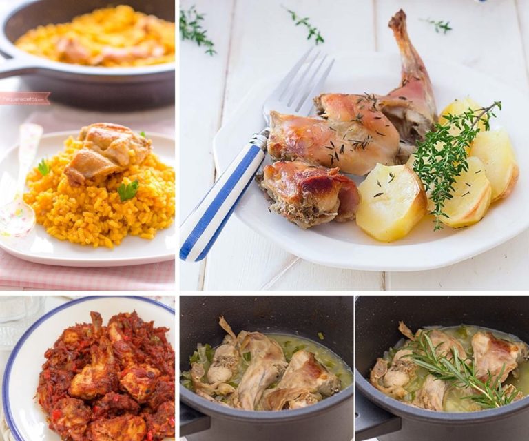 recetas con conejo