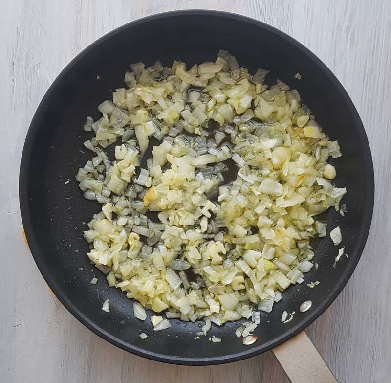 garlic and onion stir-fry