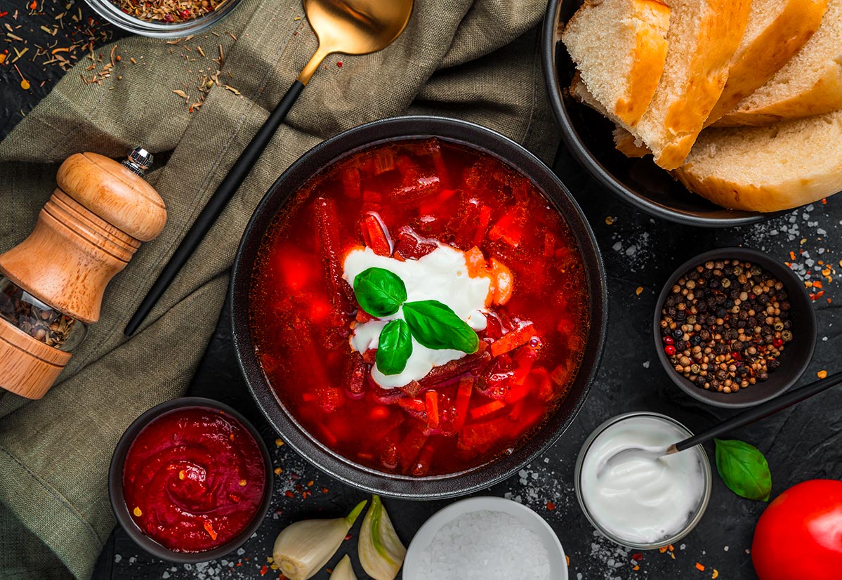 Receta de borscht