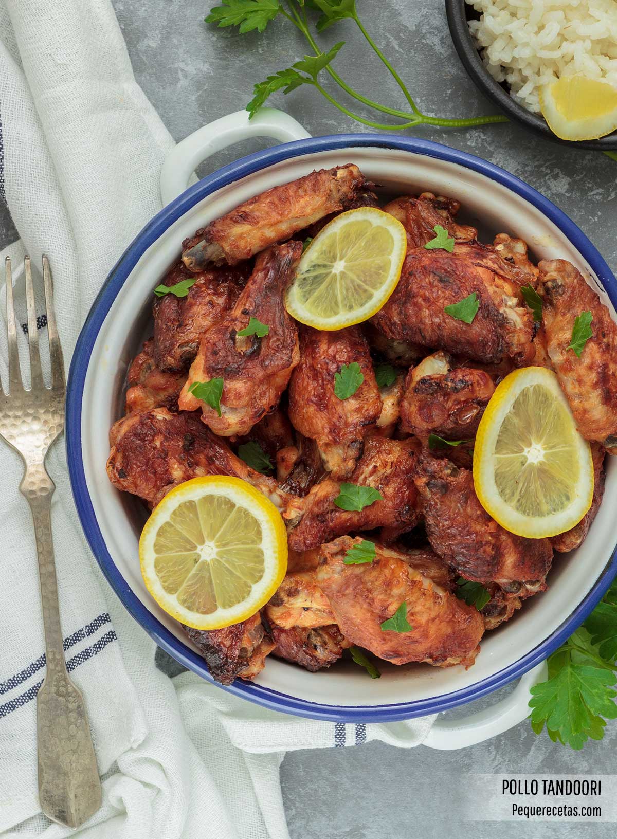 como hacer pollo tandoori