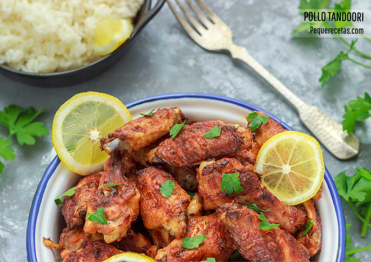 pollo tandoori al horno receta