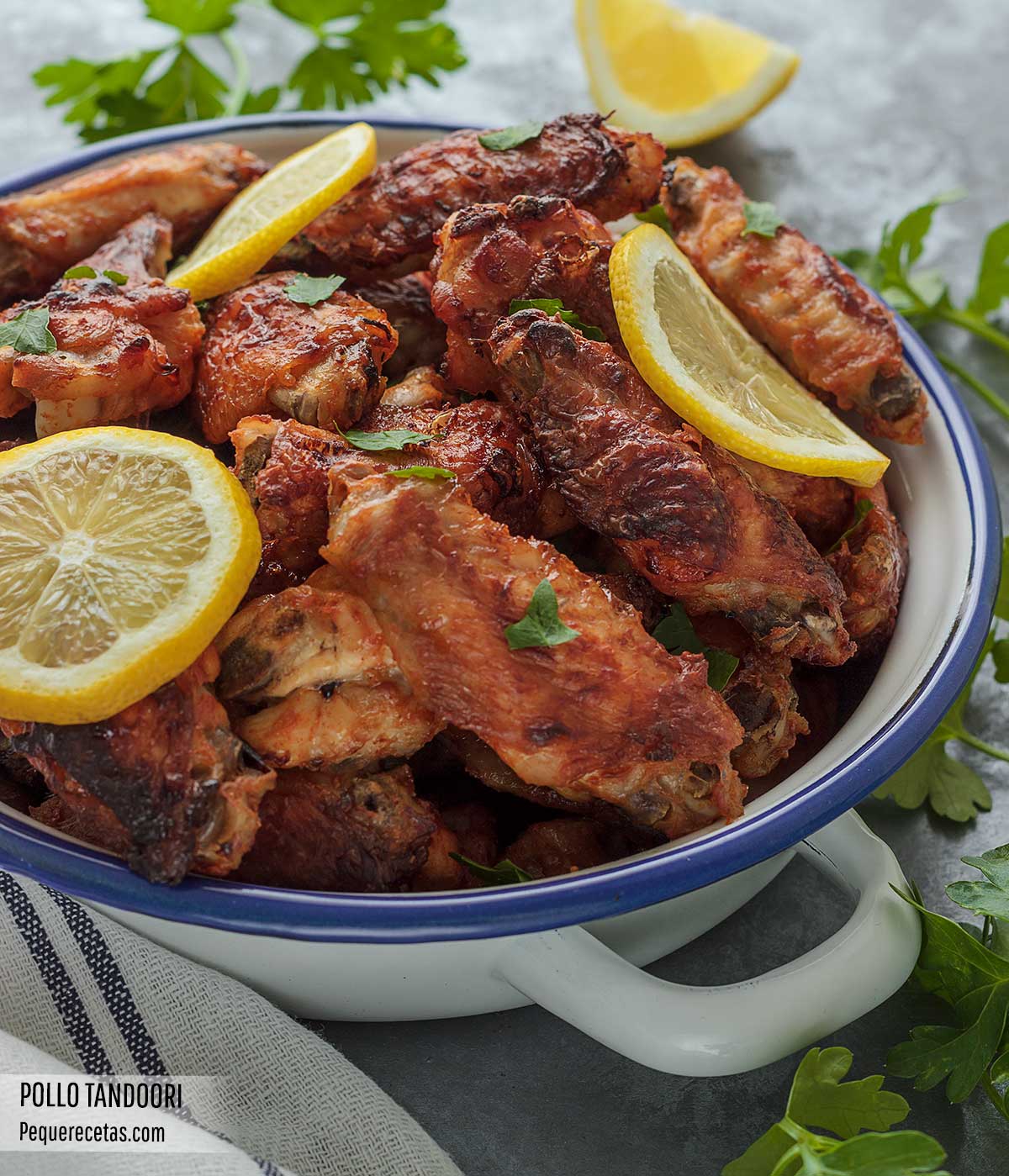 pollo tandoori receta