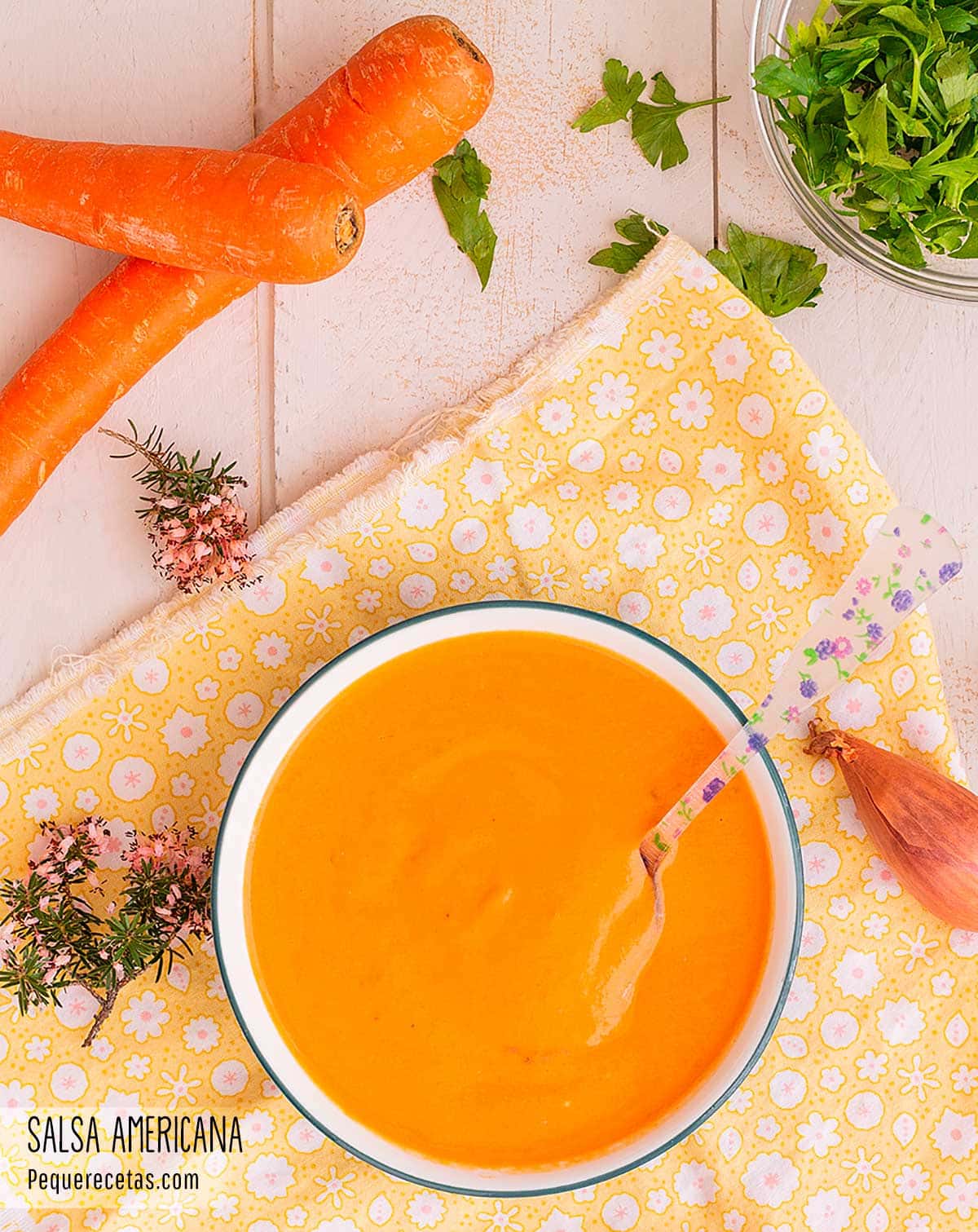 como hacer salsa americana receta