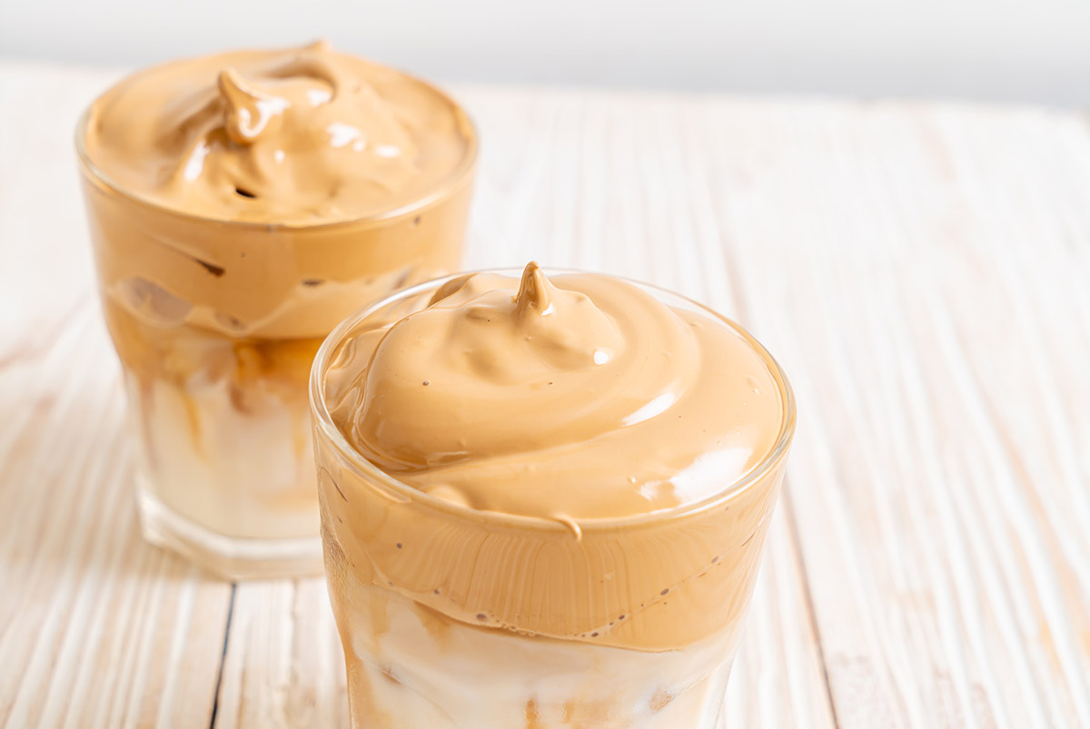 CAFÉ DALGONA (qué es y cómo hacer el café coreano de moda