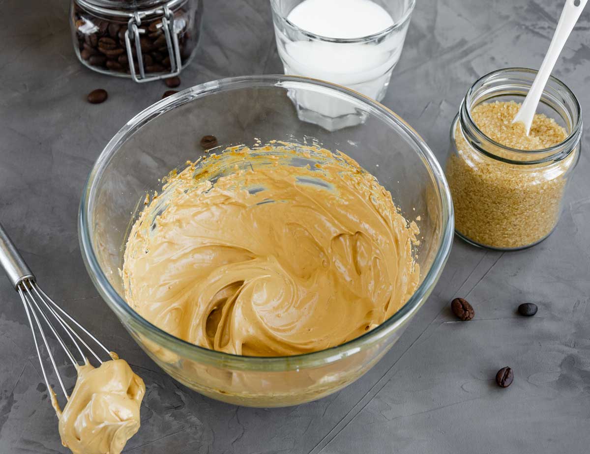 como hacer crema de cafe dalgona