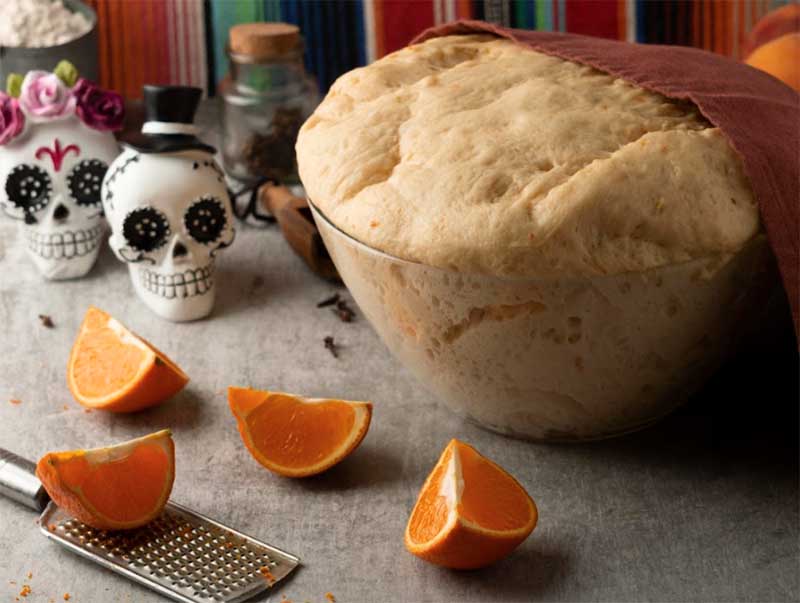 receta masa pan de muertos mexico