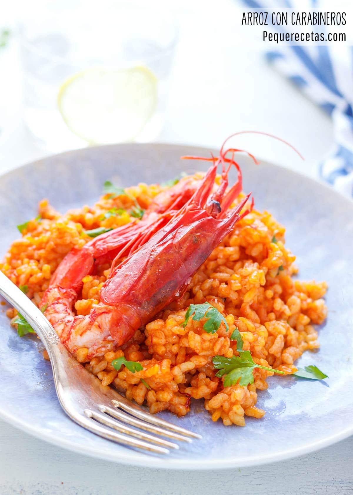 Arroz con carabineros (tienes que probar esta receta)