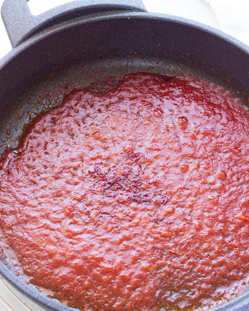 azafran arroz con carabineros