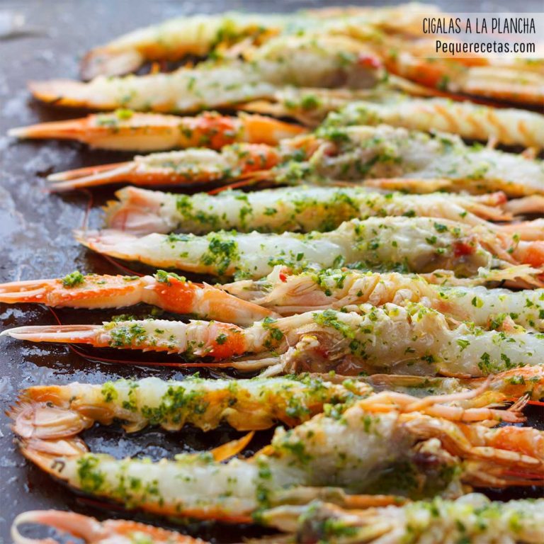 Cigalas a la plancha (receta FÁCIL en 10 minutos) PequeRecetas Cigalas a la plancha (receta FÁCIL en 10 minutos) PequeRecetas
