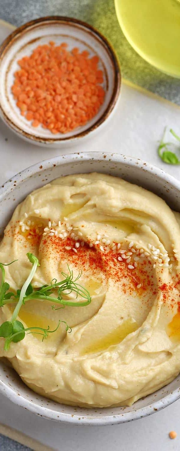 Hummus De Lentejas Receta