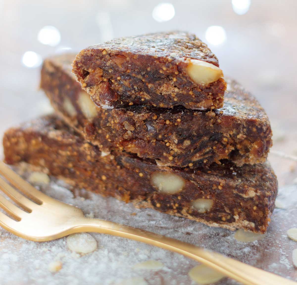 pan de higos y nueces receta de Navidad