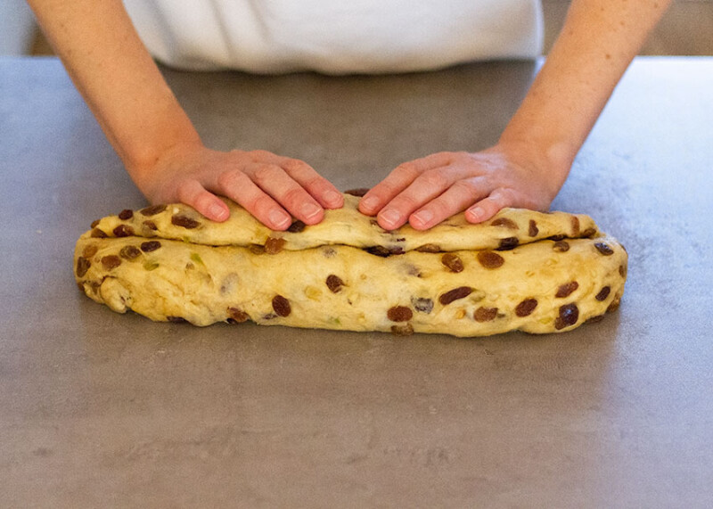stollen aleman - Stollen (receta tradicional de pan de Navidad alemán) Stollen alemán