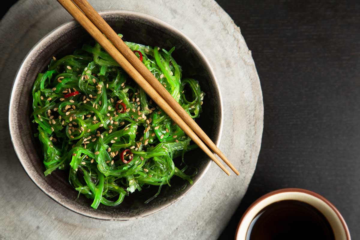 Ensalada Wakame Receta