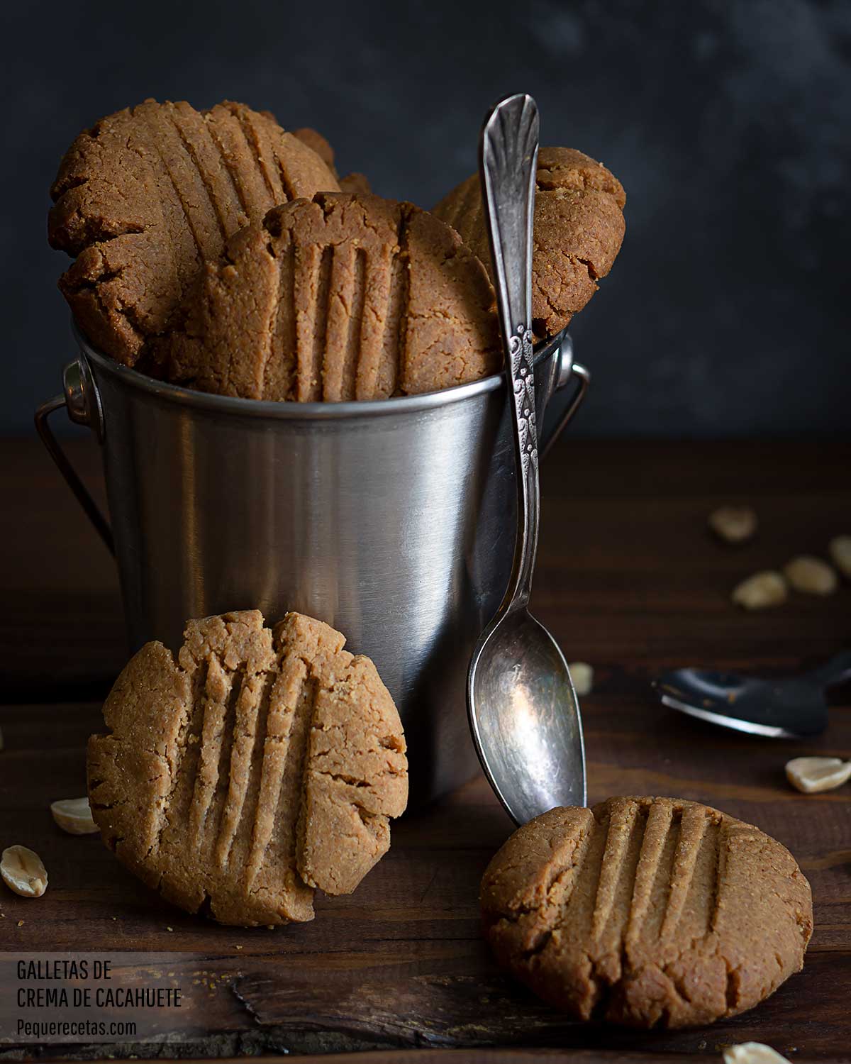 Galletas De Crema De Cacahuete Receta Keto Sin Azúcar