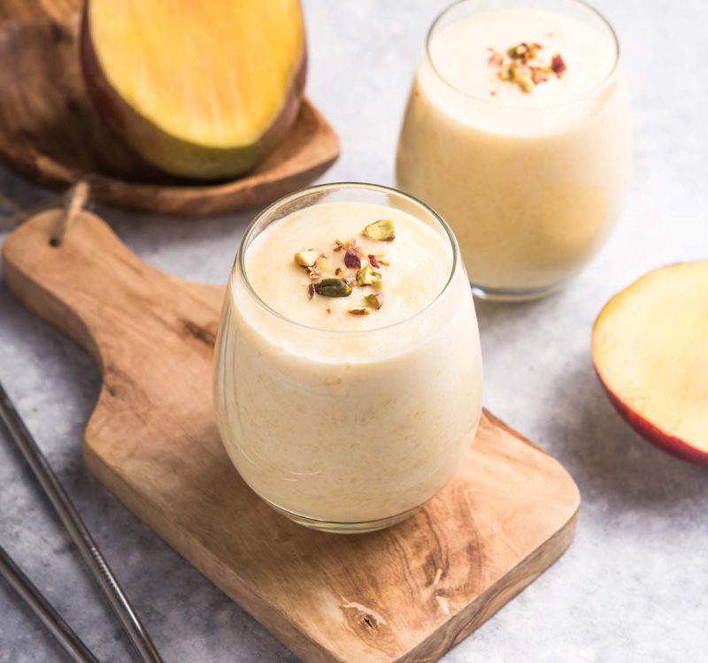 mango lassi batido de mango