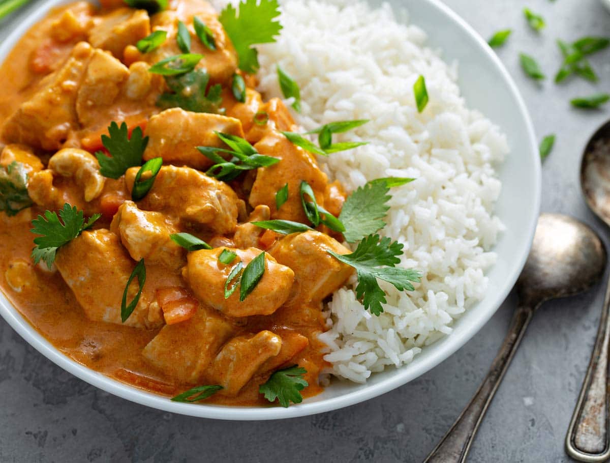 Pollo Korma Receta