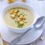 crema de calabaza y calabacin receta