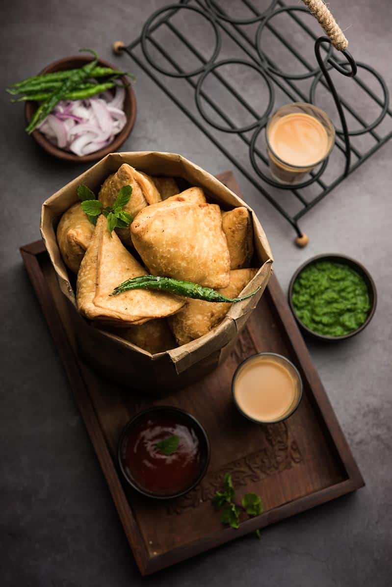 Samosas indias