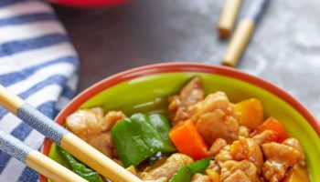gong bao or kung pao chicken chinese recipe