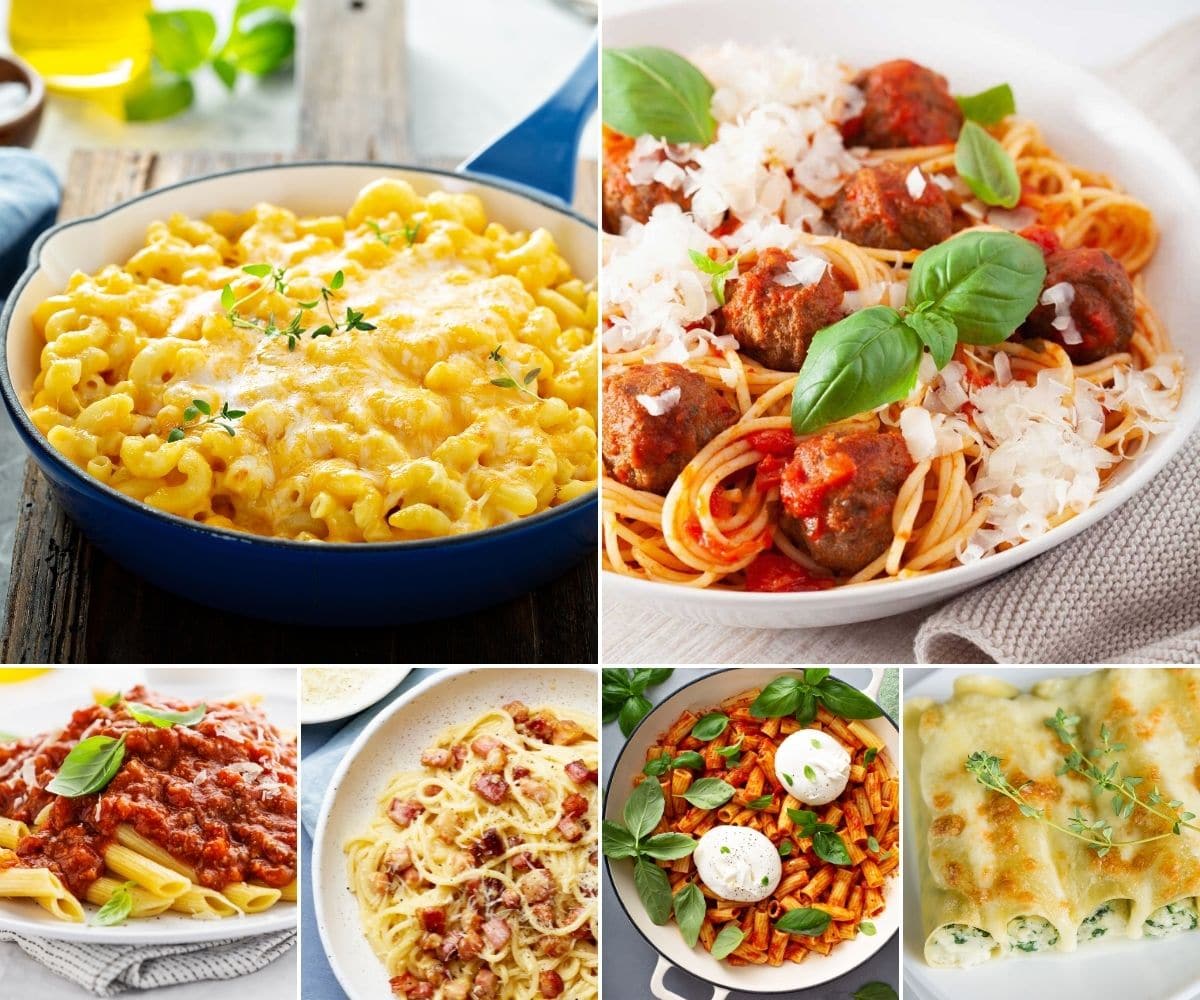100 recetas de pasta italiana y salsas para pasta - PequeRecetas