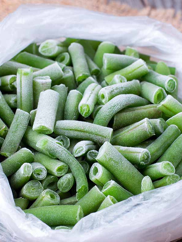 judías verdes congeladas