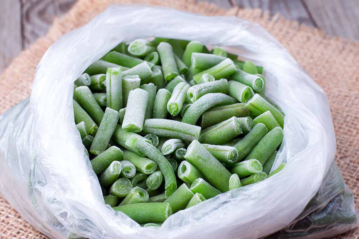 cocinar judías verdes congeladas