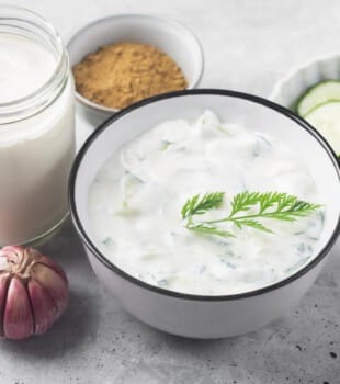 salsa raita receta india yogur