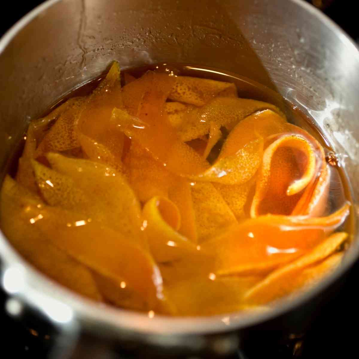 aceite aromatizado con naranja
