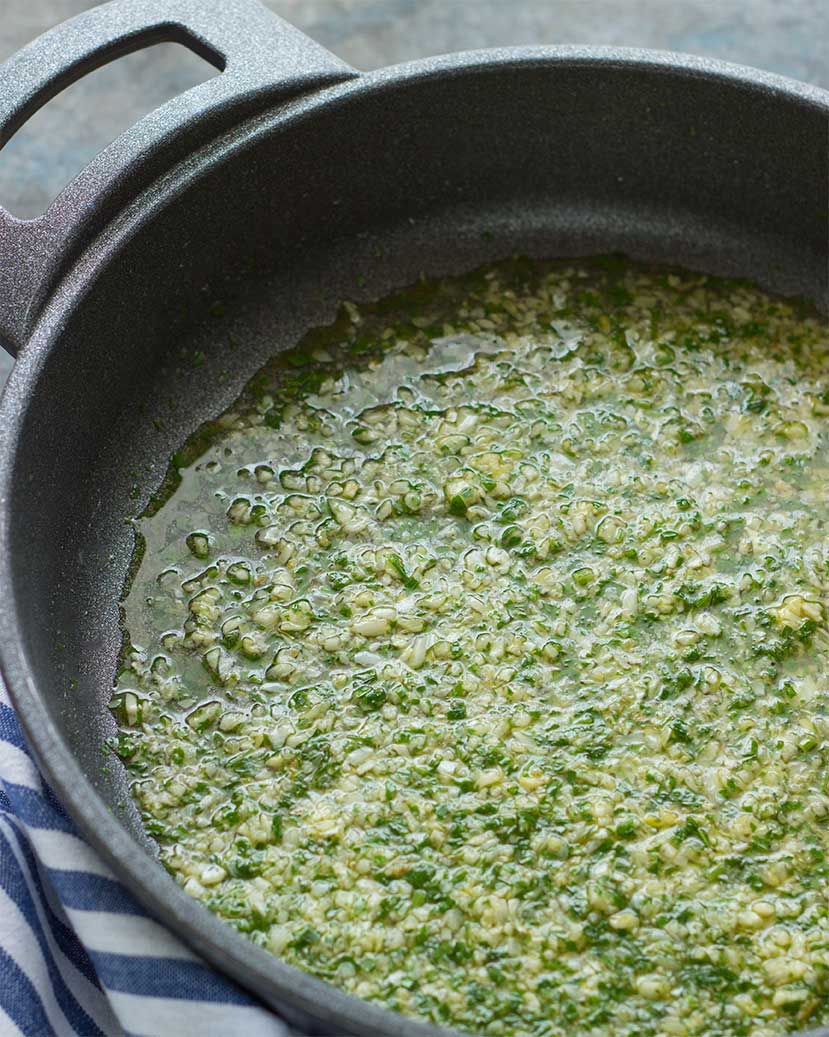 ingredientes coquinas al ajillo