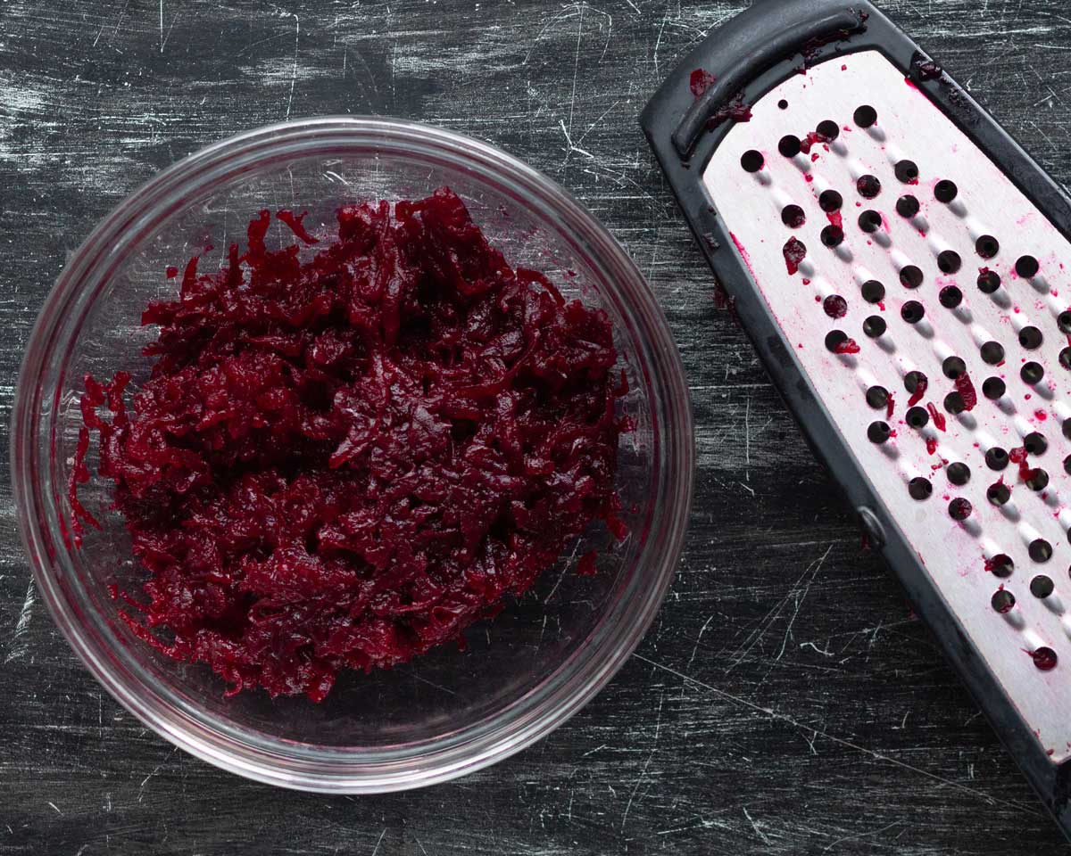 remolacha rallada receta