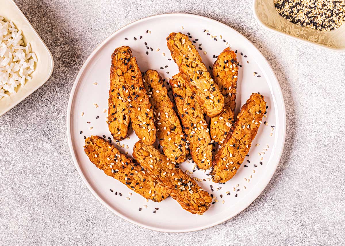 tempeh frito receta